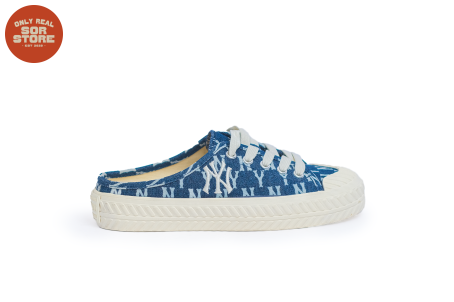 MLB PlayBall Mule Mono Denim New York Yankees ‘Blue’ - 32SHSD111-50N