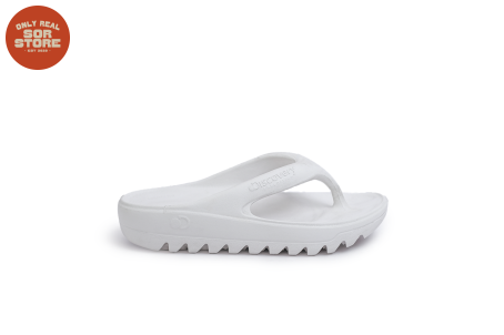 discovery flip flop White 
