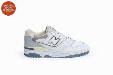 New Balance 550 White Gray Blue