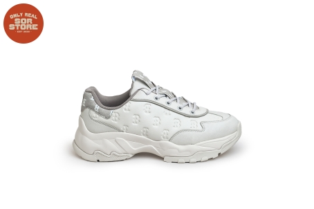 MLB Korea BigBall Chunky Embo Mono Boston Red Sox Beige - 3ASHBEM4N-43BGS