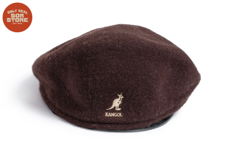 KANGOL Wool 504 DK.FLANNEL Brown