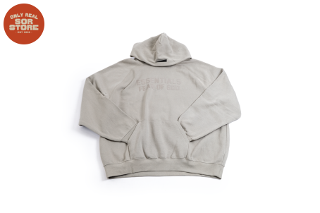 Fear of God Essentials Hoodie Smoke - FEAR0224